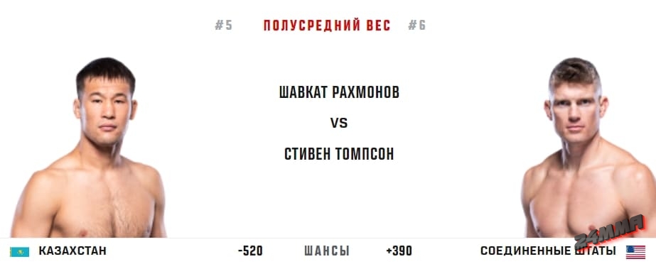Шавкат Рахмонов – Стивен Томпсон