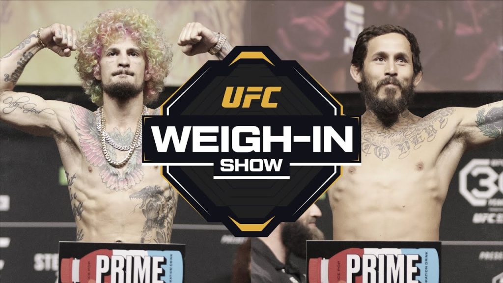 Прямая трансляция взвешивание UFC 299
