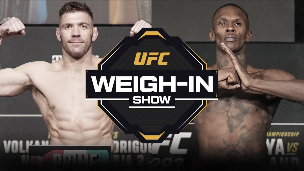 Прямая трансляция взвешивания UFC 305