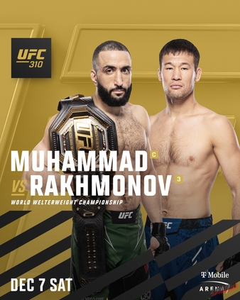 UFC 310: Muhammad vs. Rakhmonov