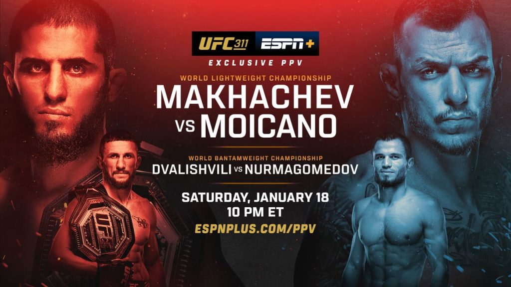 UFC 311 прямая трансляция