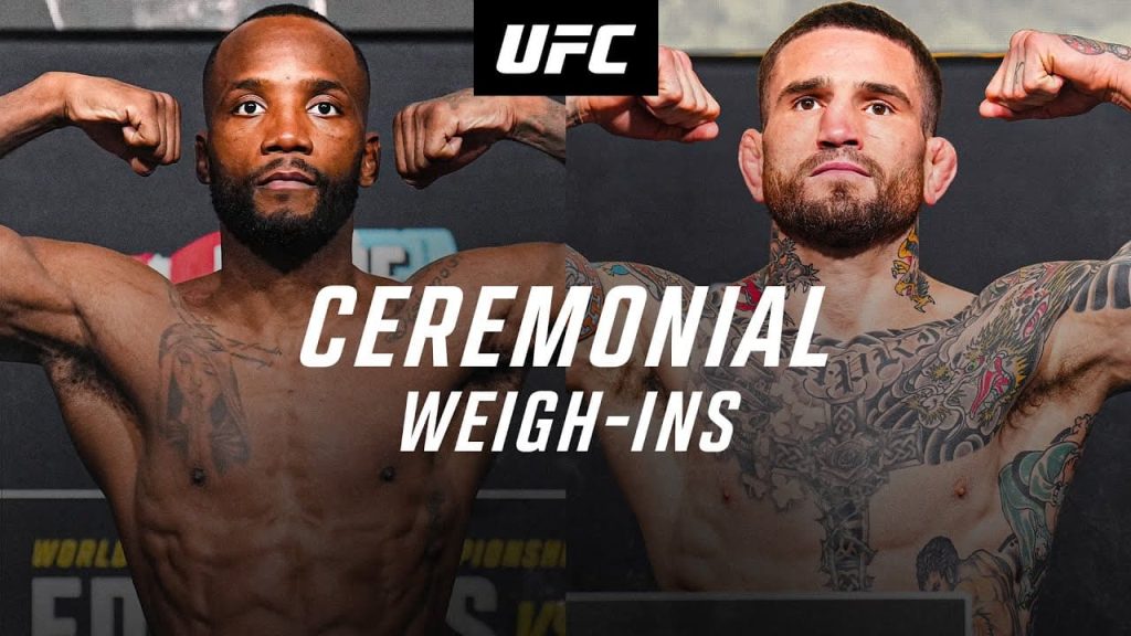 Прямая трансляция взвешивания UFC London: Edwards vs. Brady
