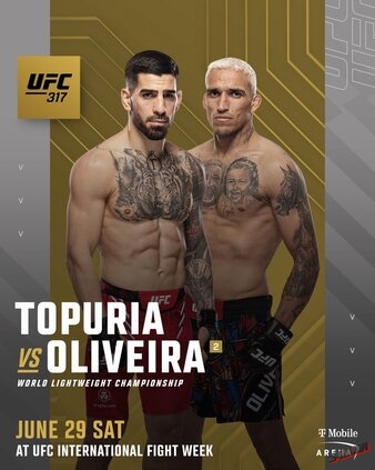 UFC 317: Topuria vs. Oliveira