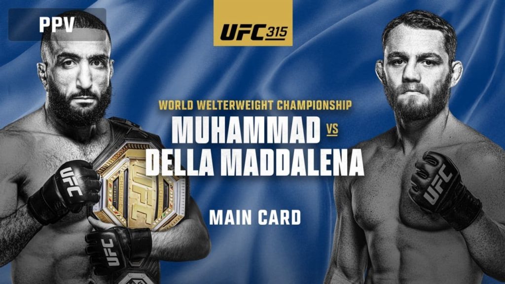 UFC 315 прямая трансляция