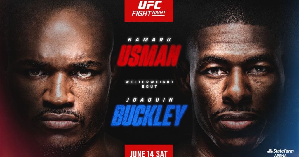 UFC on ESPN 69 Усман - Бакли прямая трансляция