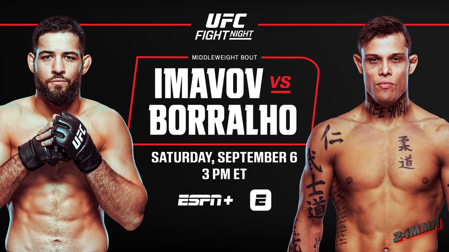 UFC Fight Night 258 Имавов – Борральо прямая трансляция