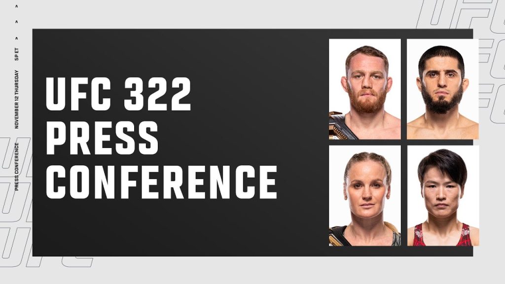 Пресс-конференция UFC 322