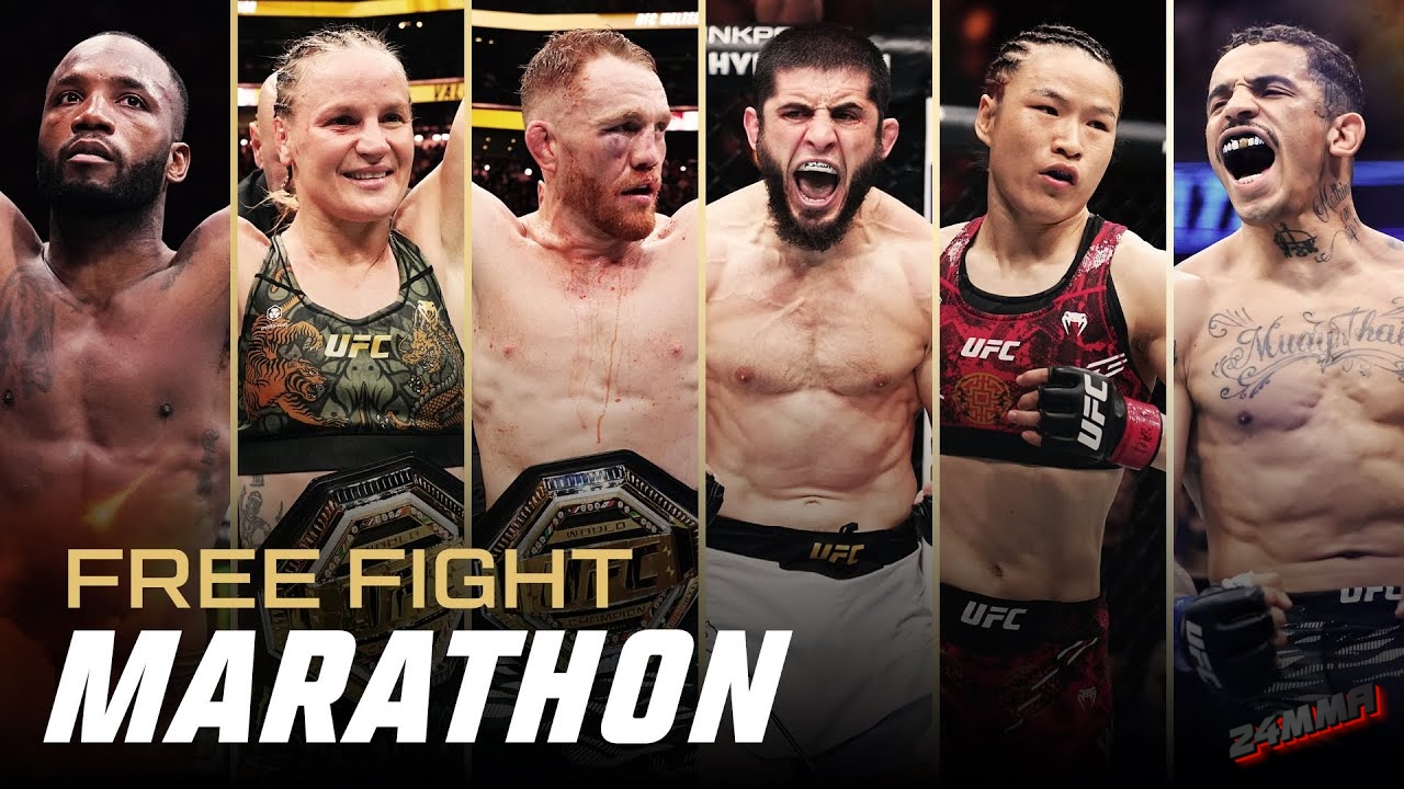 Марафон боев UFC 322 прямая трансляция