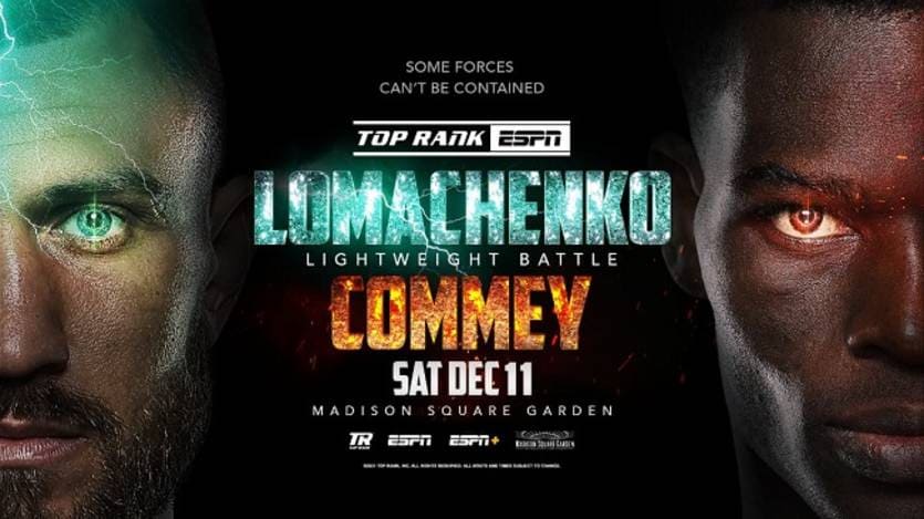 Ломаченко vs. Комми прямая трансляция