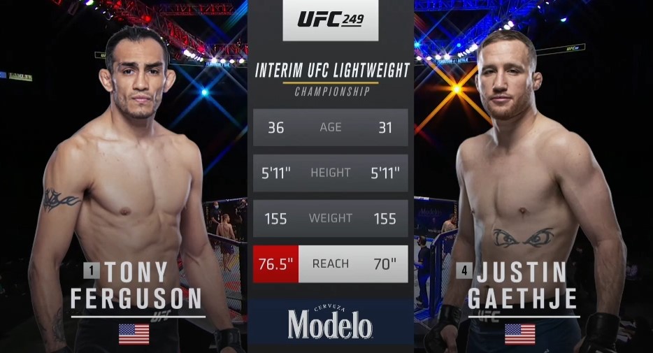 Тони Фергюсон – Джастин Гэтжи