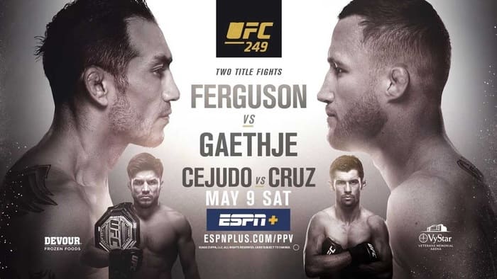 UFC 249 прямая трансляция
