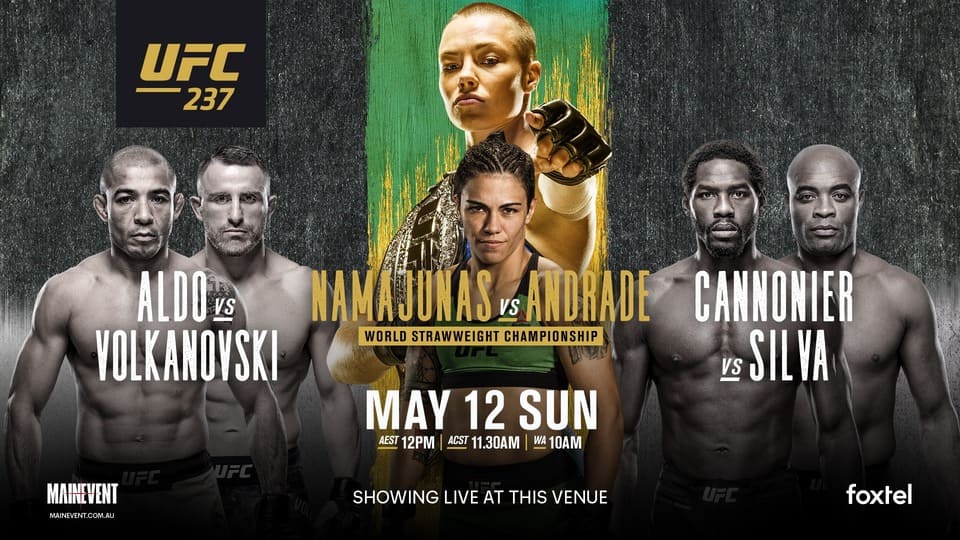 UFC 237 – дата, участники и кард