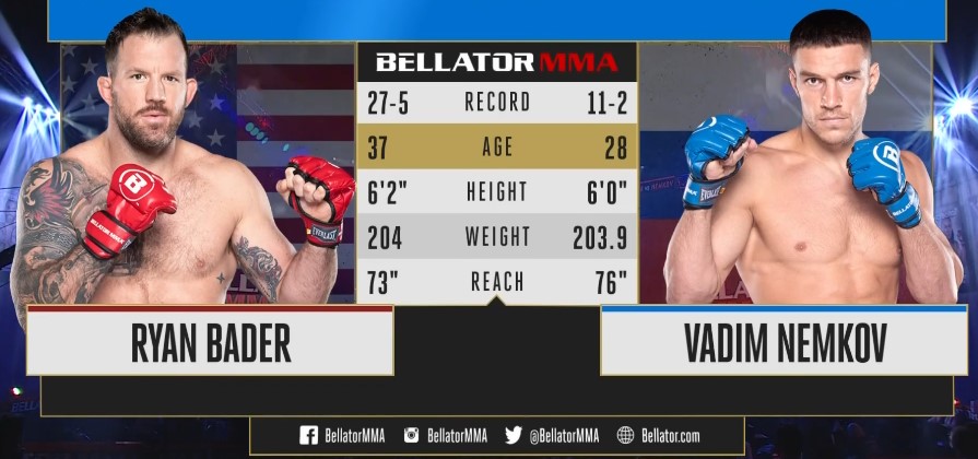 Вадим Немков – Райан Бейдер