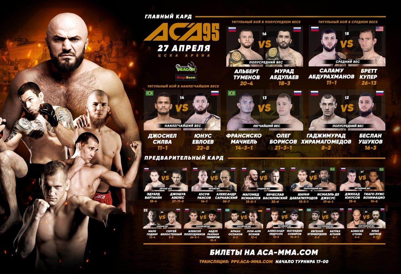 Участники и кард ACA 95
