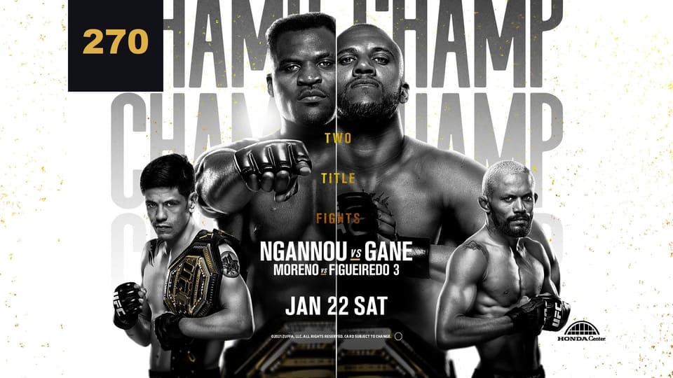 UFC 270 прямая трансляция